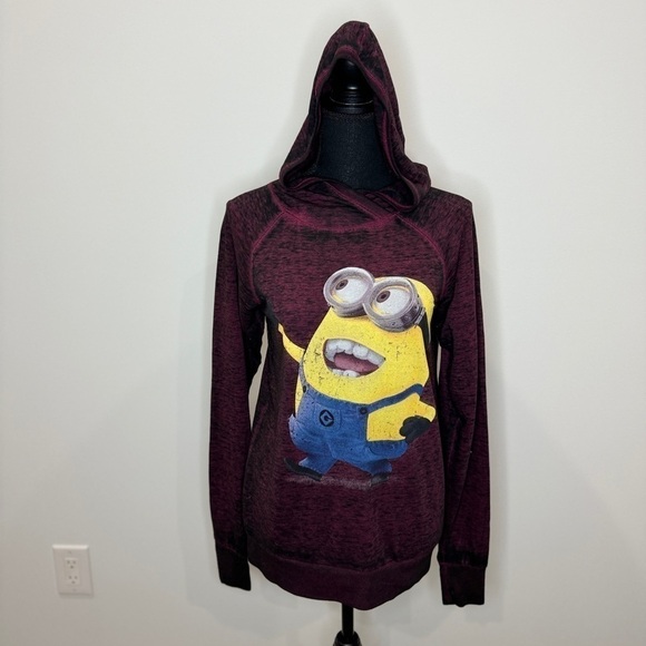 Despicable Me Purple Long Sleeve Lightweight Hoodie (Small) - Picture 2 of 6